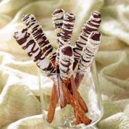 Caramel Pretzel Sticks