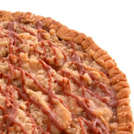 Chocolate Crumb Apple Pie