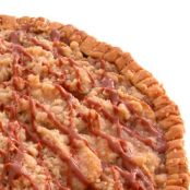 Chocolate Crumb Apple Pie