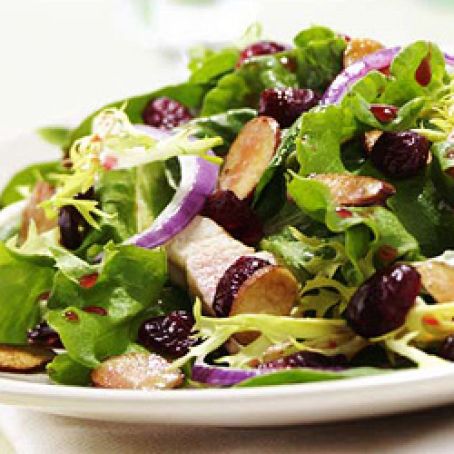 Chicken Cranberry Almond Salad