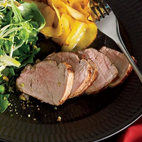 Spicy Lemon-Rosemary Pork Tenderloin