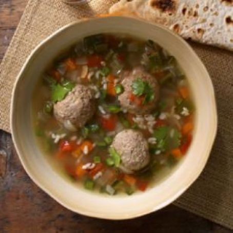 Turkey Albondigas Soup
