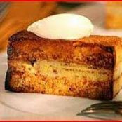 Banana bread pudding