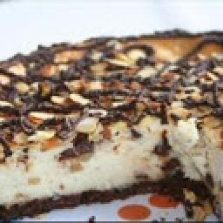 Coconut-Chocolate-Almond Cheesecake