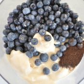 Blueberry Bliss Bars (No Baking and Only 4 Ingredients!)