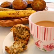 Banana-Walnut Muffins