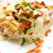 Chicken Cordon Bleu Lasagna