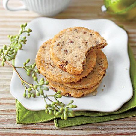 Espresso Shortbread Cookies