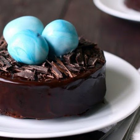 Chocolate Truffle Egg Ganache Tortes