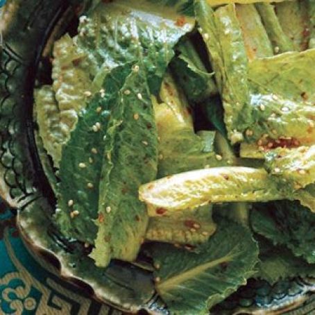 KOREAN STYLE ROMAINE SALAD