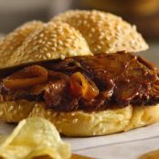 Beef BBQ for Sandwiches (Slow Cooker) #2