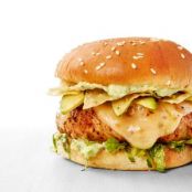 Tex-Mex Turkey Burgers with Avocado Mayonnaise