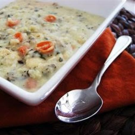 Creamy Chicken and Wild Rice Soup