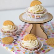 BANANA GOLDEN OREO CUPCAKES