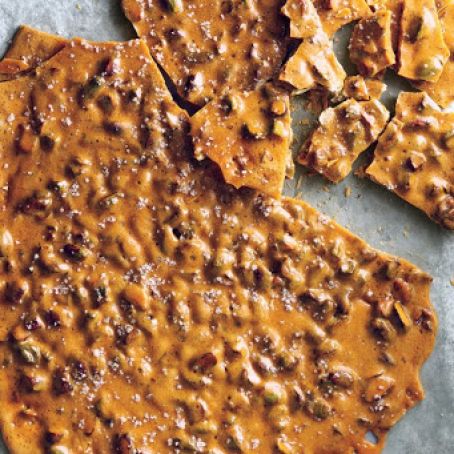 Salted Pistachio Brittle