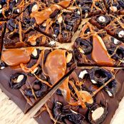 Sweet and Salty Chocolate Caramel Bark