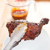 Sweet and Tangy Barbecued Chicken