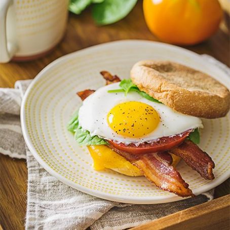 English Muffin Breakfast Sandwich, GF