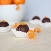 CHOCOLATE, MANDARIN  TRUFFLES, PALEO