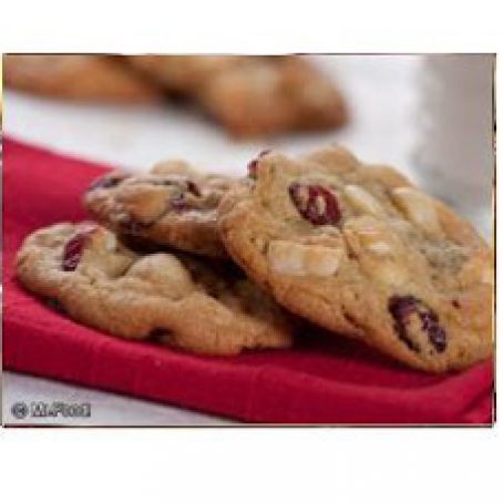 White Chocolate-Cranberry Cookies