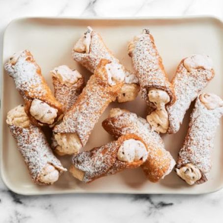 Homemade Cannoli