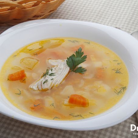 Green Tea Chicken Soup