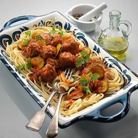 Meatballs and Bolonese Sauce