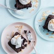 Chocolate-Coconut Sheet Cake