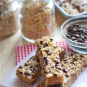 No-Bake Chocolate Chip Granola Bars