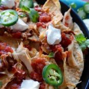 Cast-Iron Chicken Nachos