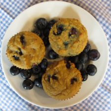 Grain Free Blueberry Lemon Muffins