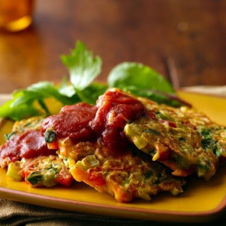 Chopped Vegetable Pancake