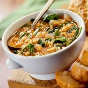 Savory Bean and Spinach Soup