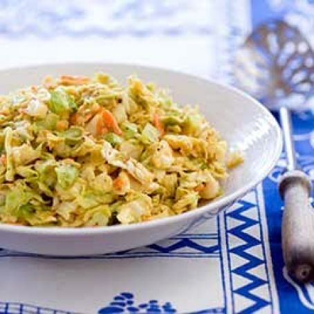 SWEET-AND-SOUR COLESLAW {atk}