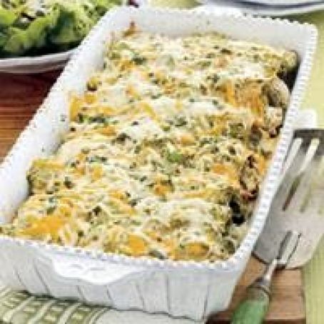 Salsa Verde (Chicken) Enchiladas