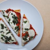 The Easiest Focaccia Pizza