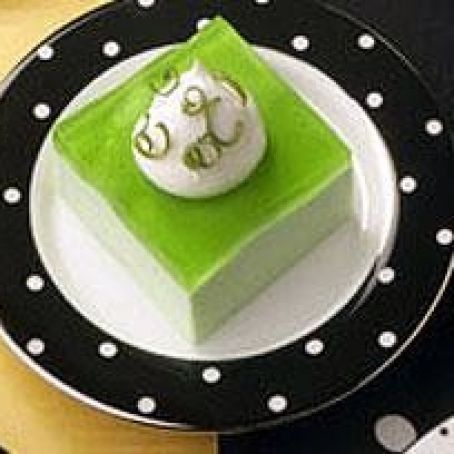 Creamy Gelatin Layered Squares