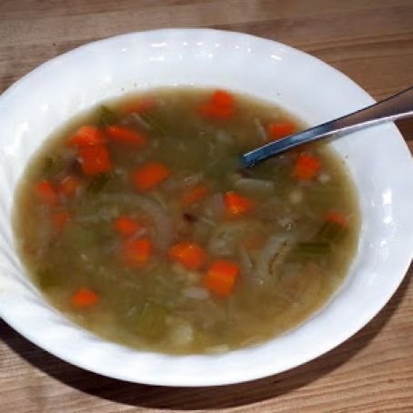 Green Split Pea & Barley Soup