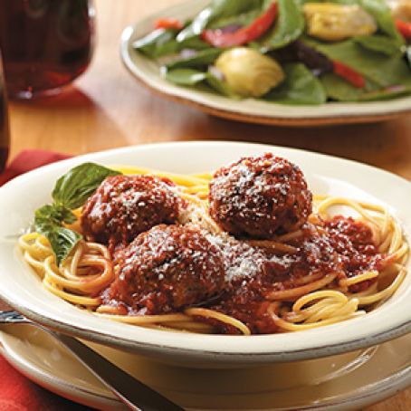 Slow-Cooker Spaghetti & Meatballs