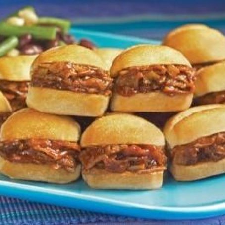 Barbecued Beef Hoagies