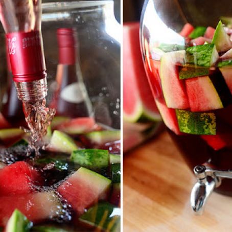 Watermelon Sangria