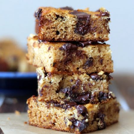 bars - coconut flour chocolate chunk bars