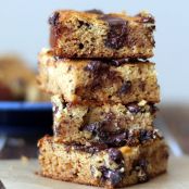 bars - coconut flour chocolate chunk bars