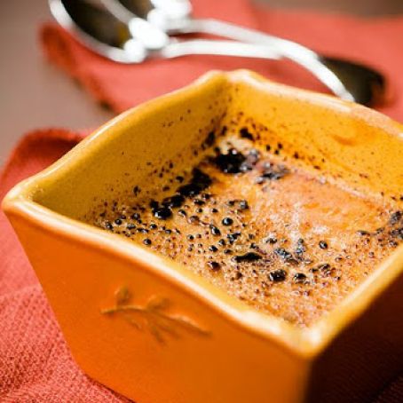 Pumpkin Creme Brulee