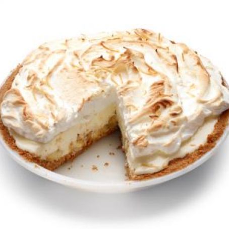 Banana-Coconut Marshmallow Meringue Pie