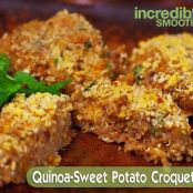 High-Protein Vegan Quinoa-Sweet Potato Croquette Recipe