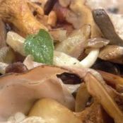 Warm Salad of Mushrooms and Speck
