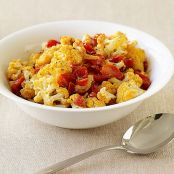 SAUTE'ED CAULIFLOWER AND TOMATOES
