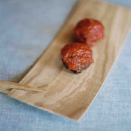 Italian Meatballs in Caper-Tomato Sauce