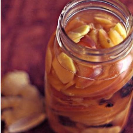 Pickled Apples and Ginger
